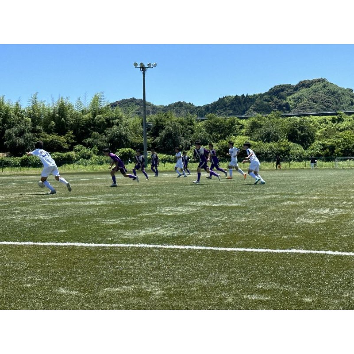 画像1: 2023/07/02 ユースリーグ中部地区2部第7節（VS藤枝MYFC)◯2-1@静清高田G