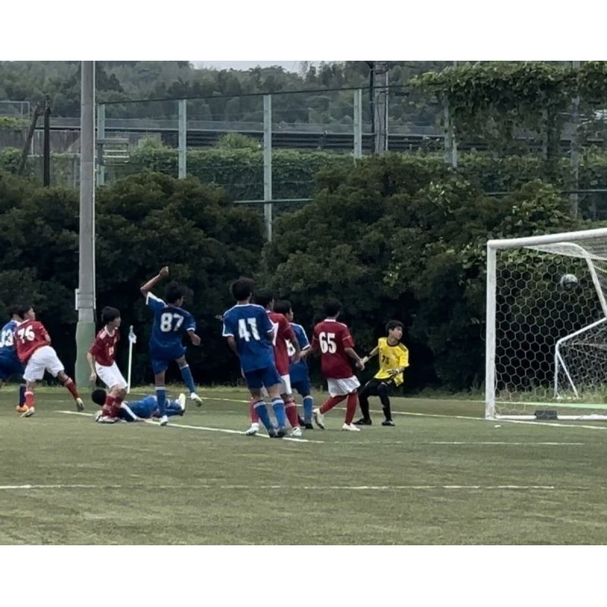 画像1: 2023/07/09 ユースリーグ中部地区2部第8節（VS島田工業B)◯2-1@静清高田G