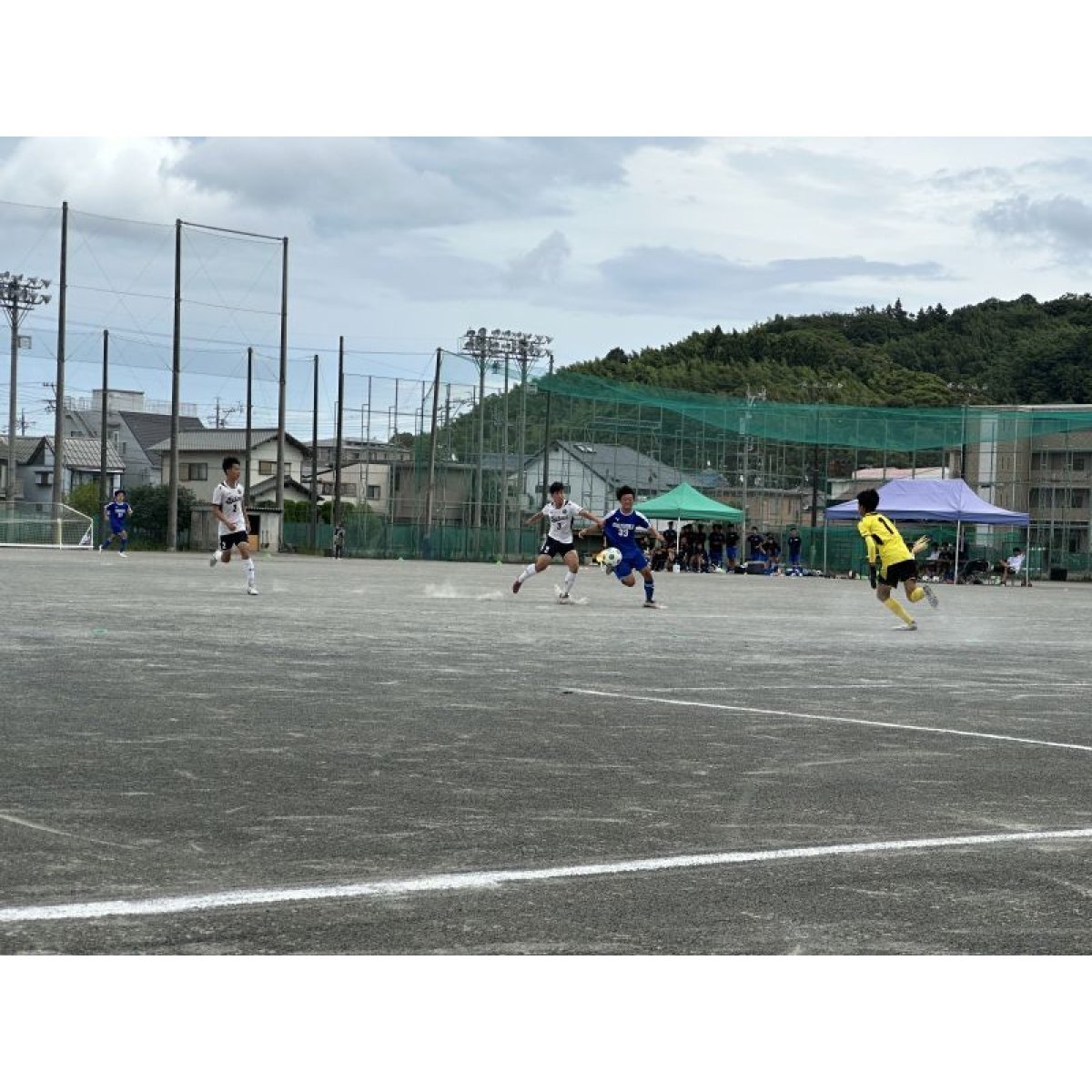 画像5: 2023/07/15 ユースリーグ中部地区2部第9節（VS静清高校B)×2-3@静岡市高G