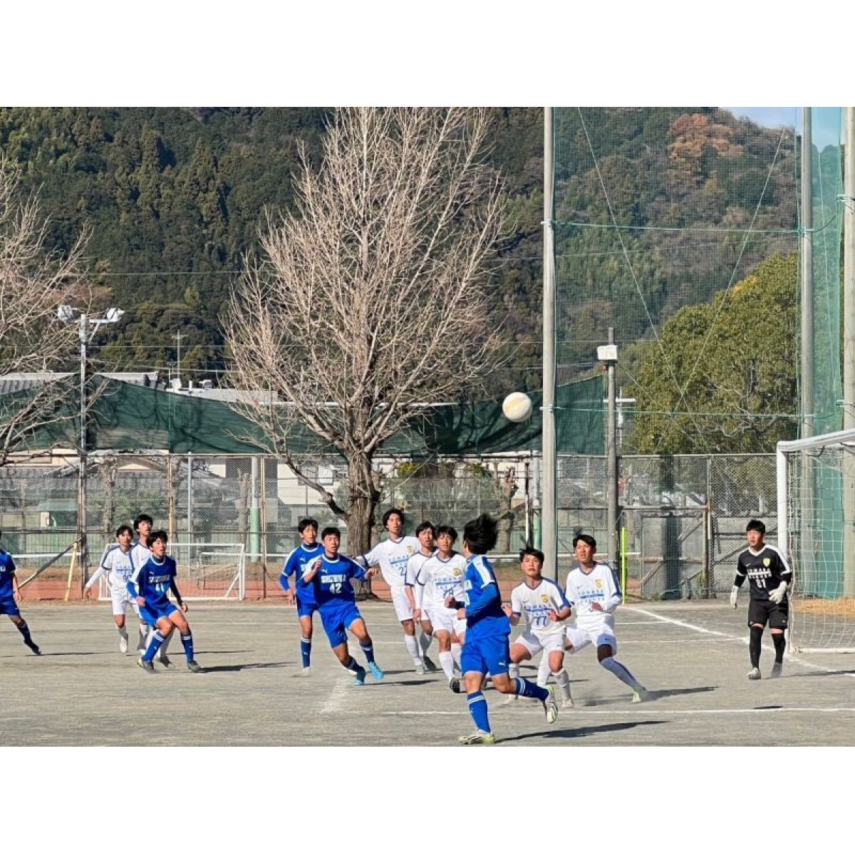 画像5: 2023/12/28 ウィンターキャンプ 3日目 (vs駒場学園 vs静岡城北) @城北高校G