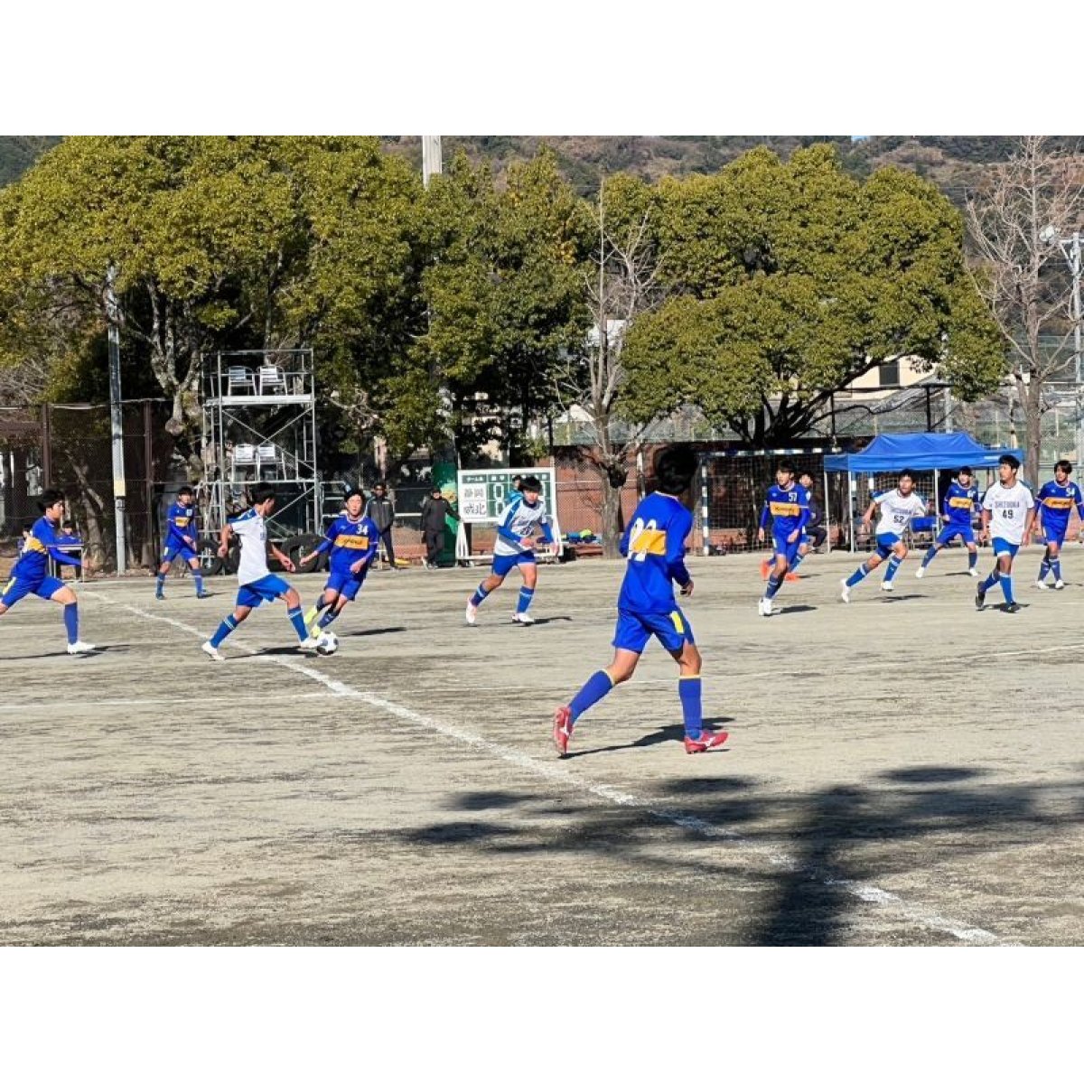 画像2: 2023/12/28 ウィンターキャンプ 3日目 (vs駒場学園 vs静岡城北) @城北高校G