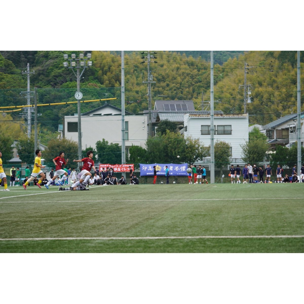 画像4: 2025/04/20 総体中部地区１次リーグ第ニ節 (vs静岡北高) ○1-0 @静岡北高G