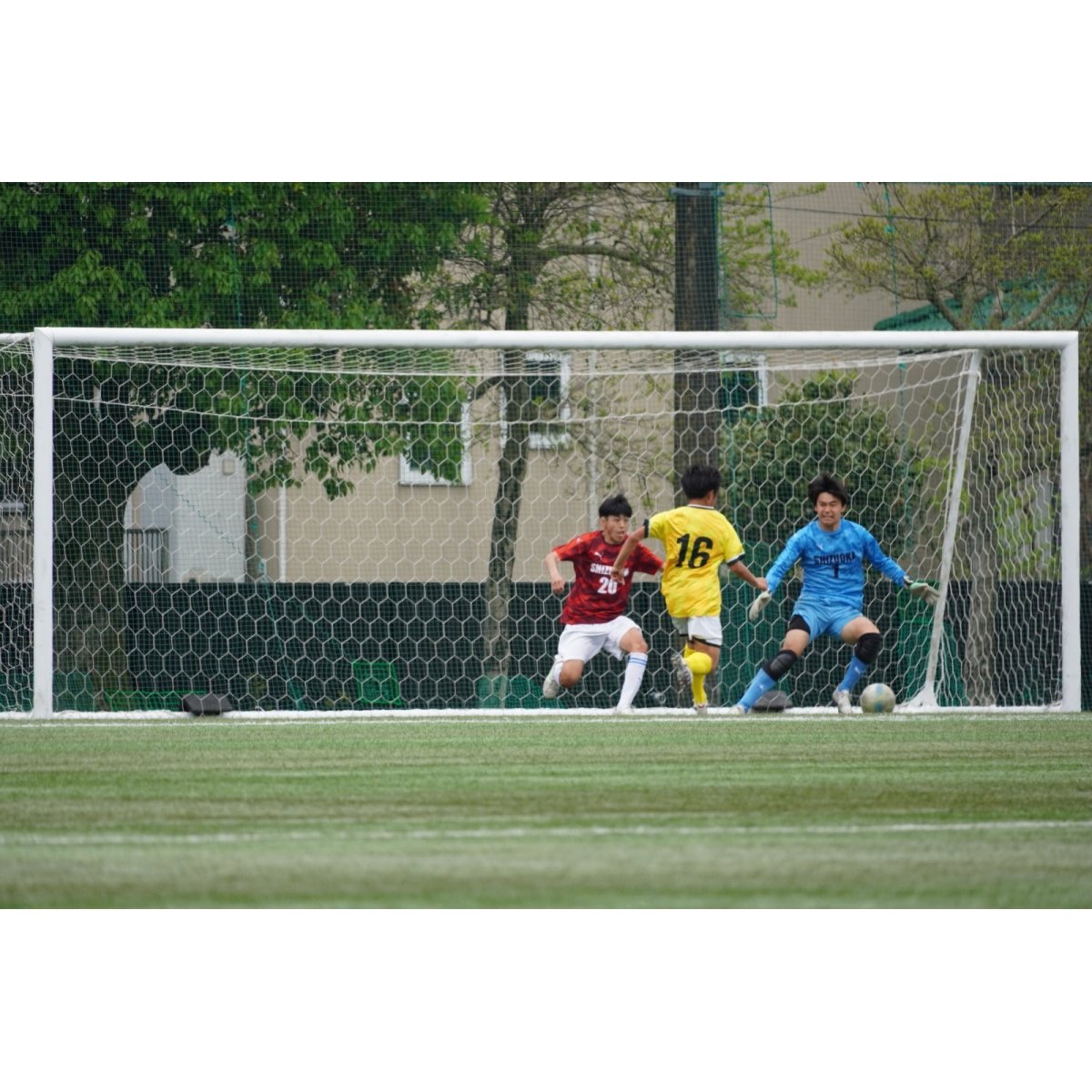 画像3: 2025/04/20 総体中部地区１次リーグ第ニ節 (vs静岡北高) ○1-0 @静岡北高G