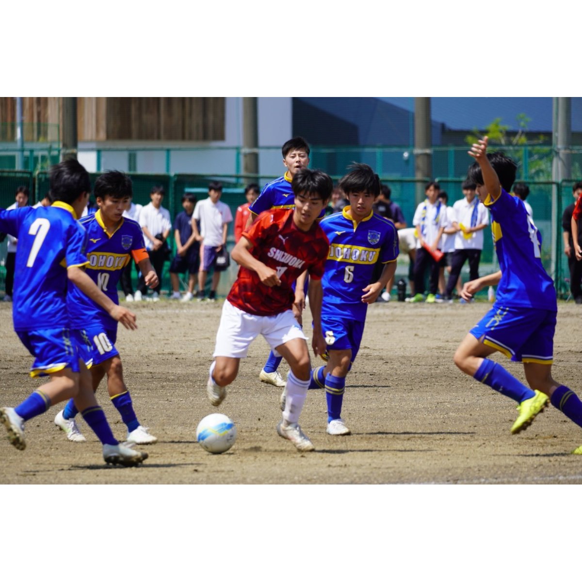 画像3: 2025/05/03 総体中部地区 決勝トーナメント1回戦（vs城北高校）●1-2 @藤枝北高G