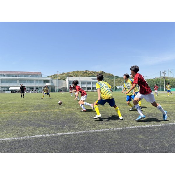 画像4: 2025/05/05 総体中部地区 敗者復活1回戦（vs清流館）◯2-0 @島田工高G