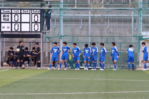 2026/03/20 ユースリーグ中部地区1部第2節 VS藤枝明誠E △1-1 @藤枝明誠G